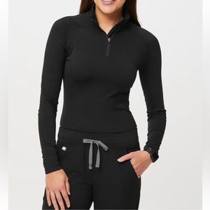 Figs Salta Seamless ¼ Zip Size Small